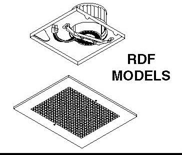 Broan 110rdf Bath Ventilator Parts