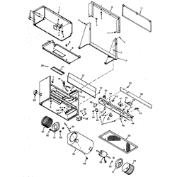 Broan 113023 Hideaway Range Hood Parts breakout large