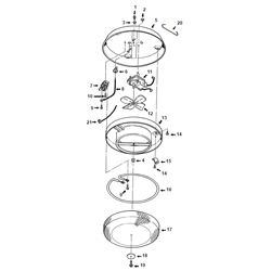 Broan 157 Suface-Mount Ceiling Heater Parts breakout large