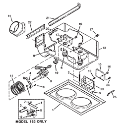 Nautilus N164 Bathroom Fan With Heater/Light Parts breakout large