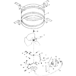 Nautilus N343 Exhaust Fan Parts breakout large