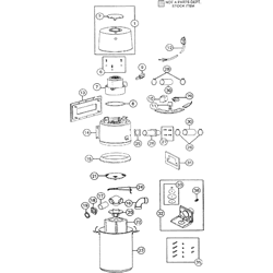 NuTone 350 Central Vacuum Can Parts breakout large