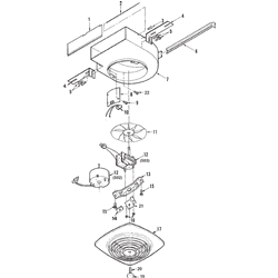 Broan 503 160Cfm Utility Exhaust Fan Parts breakout large