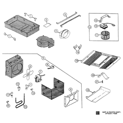 NuTone 605 Valuetest Heat-A-Vent Parts breakout large