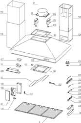 Kenmore 50520 Stainless Steel Range Hood Parts breakout large