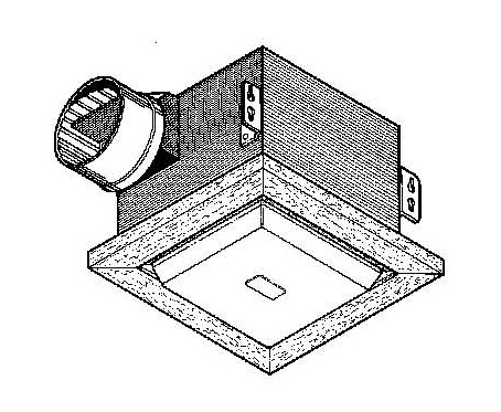 Aubrey 7625 Bathroom Exhaust Fan Parts