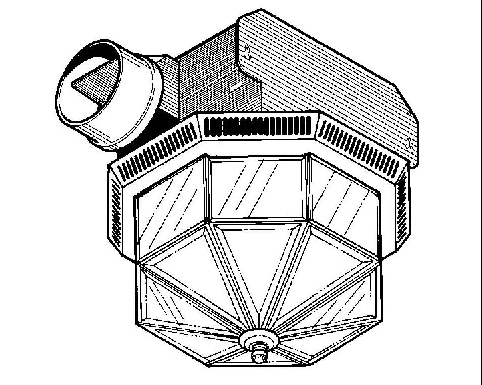 Broan 740 BR Ventilation Fan Fan/Light Brass Parts