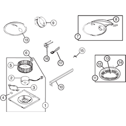 Broan 750 Fan/Light/Night-Light Parts breakout large