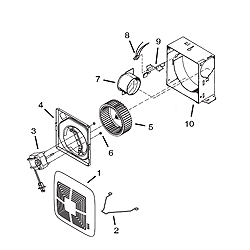 Broan 771 Exhaust Fan 70 Cfm Parts breakout large