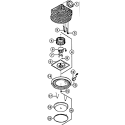 NuTone 8663MAB Deluxe Fan-Light Parts breakout large