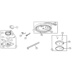 NuTone 8663RMAB Deluxe Fan-Light Parts breakout large