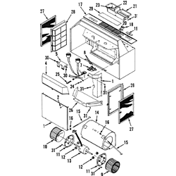 Broan 884808 48 In. Almond Range Hood Parts breakout large