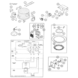 NuTone G9092 Deluxe Heat-A-Ventlite Parts breakout large