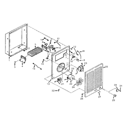 NuTone 9192NT High-Capacity Wall Heater Parts breakout large