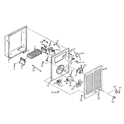 NuTone 9194NT High-Capacity Wall Heater Parts breakout large