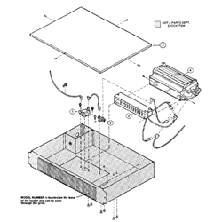 NuTone 9515 Kickspace Heater Parts breakout large