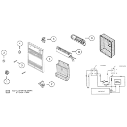NuTone 9840 High Capacity Wall Heater Parts breakout large