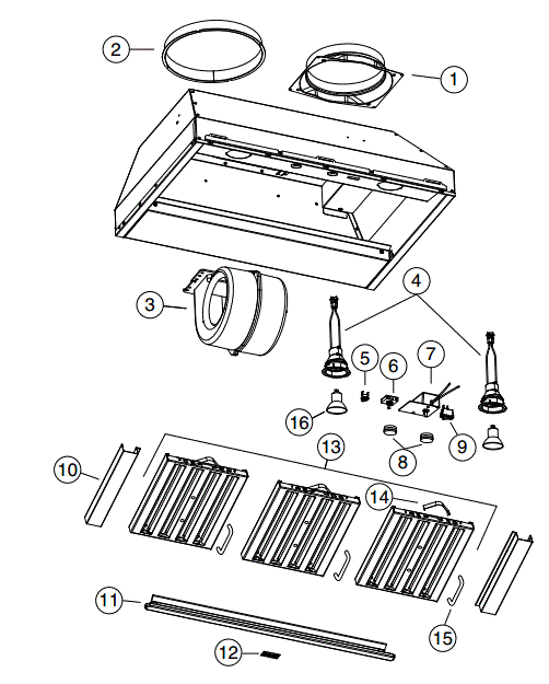 BEST CP34I429SB Range Hood Parts breakout large