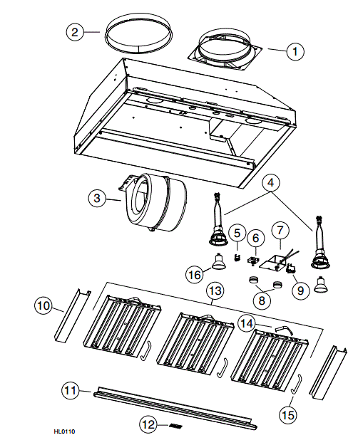 BEST CP35I309SB Range Hood Parts breakout large