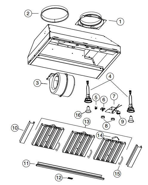 BEST CP35I369SB Kitchen Range Hood Parts breakout large