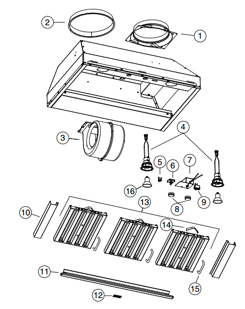 BEST CP37I482SB Range Hood Parts breakout large