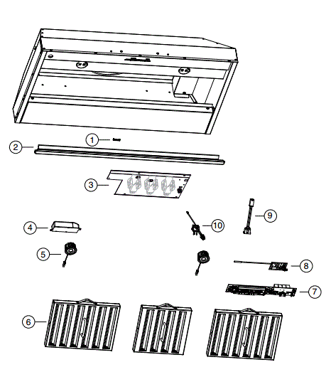 BEST CP57E602SB Range Hood Parts breakout large