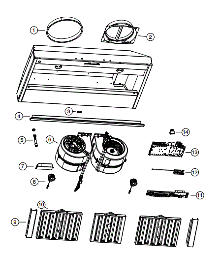 BEST CP57IQT369SB Range Hood Parts breakout large