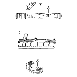 NuTone CT700 Central Vacuum Electric Led Power Brush Parts breakout large