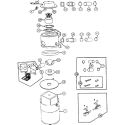 NuTone CV352 Central Vacuum Power Unit Parts breakout large