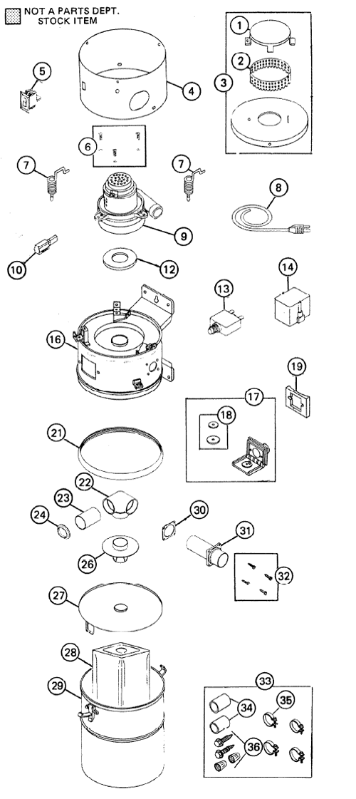 NuTone 353 Central Vacuum breakout small