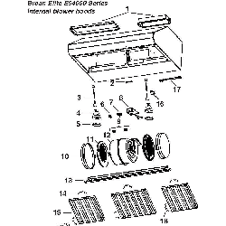 Kenmore 55743 42" Stainless Steel Range Hood Parts breakout large