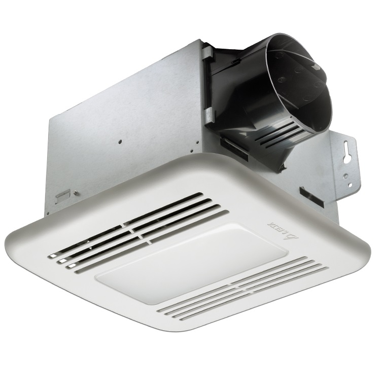 Delta Breez GBR100HLED DC Humidity Sensing 100CFM Led Exhaust Fan 1.5sones breakout small