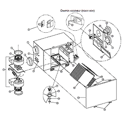 Broan HRV200H Heat Recovery Ventilator Parts breakout large