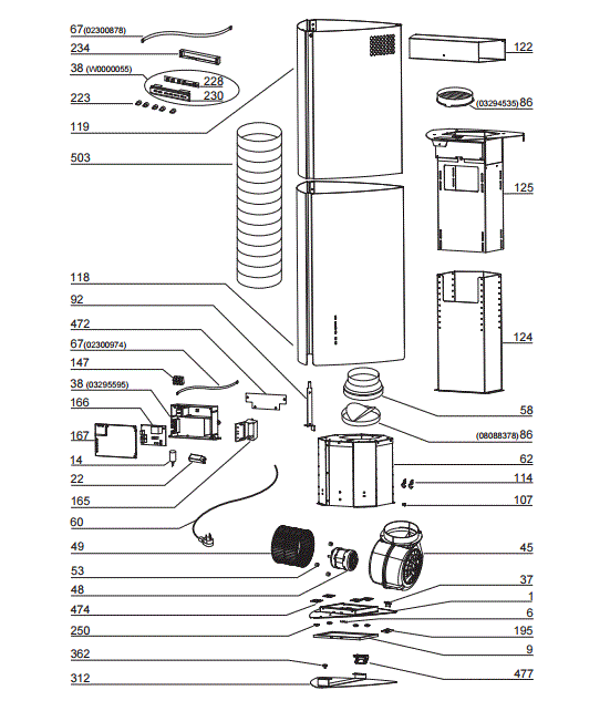 BEST IM33I45SP Range Hood Parts breakout large