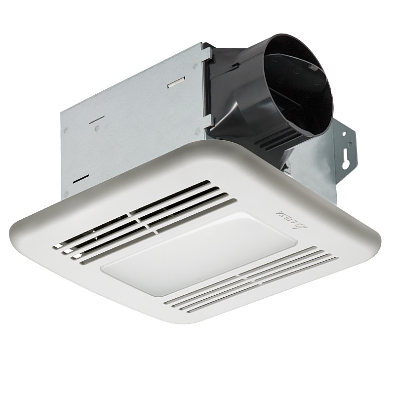 Delta Breez ELT80-110DLED  ELT80-110 DC Exhaust Fan Led Dual Speed .7 sones breakout small