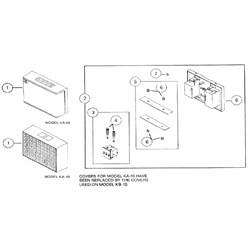 NuTone KB10 Two-Note Chime Parts breakout large