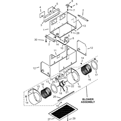 Kenmore 50646 In-Line Blower Range Hood Parts breakout small