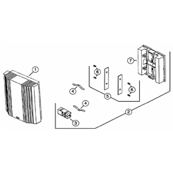 NuTone LA107 2 Note Chime Parts breakout large