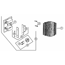 NuTone LA114 2 Note Chime Parts breakout large