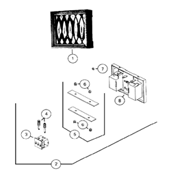 NuTone LA149 2 Note Chime Parts breakout large