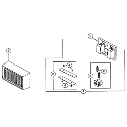 NuTone LA15 2 Note Chime Parts breakout large