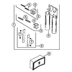 NuTone LA24 2 Note Chime Parts breakout large