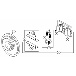 NuTone LA27 2 Note Chime Parts breakout large