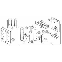 NuTone LA35 2 Note Chime Parts breakout large