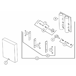 NuTone LA39 2 Note Chime Parts breakout large