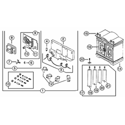 NuTone LA48 4 - 8 Note Westminster Chime Parts breakout large