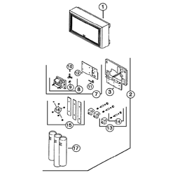 NuTone LA70 4 - 8 Note Chime Parts breakout large