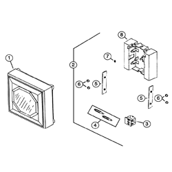 NuTone LA80 2 Note Chime Parts breakout large