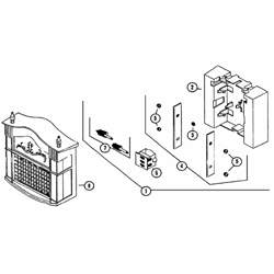 NuTone LB26 2 Note Chime Parts breakout large