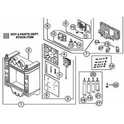 NuTone LB56 4 - 8 Note Chime Parts breakout large